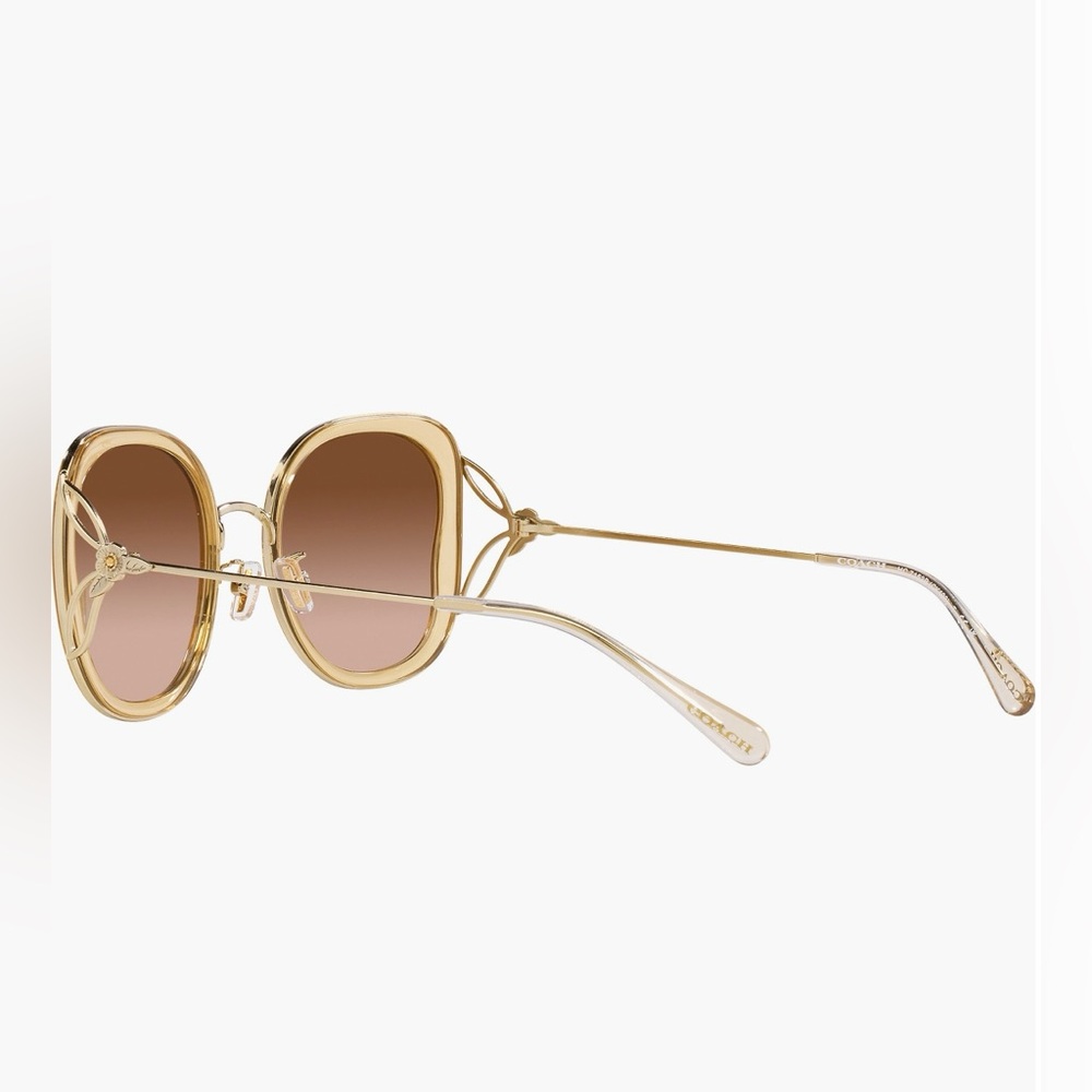 COACH 55mm Gradient Butterfly Sunglasses - Picture 3 of 8